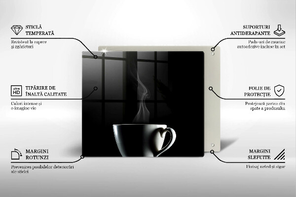 Osłona ściany przy kuchence gazowej Filiżanka herbaty