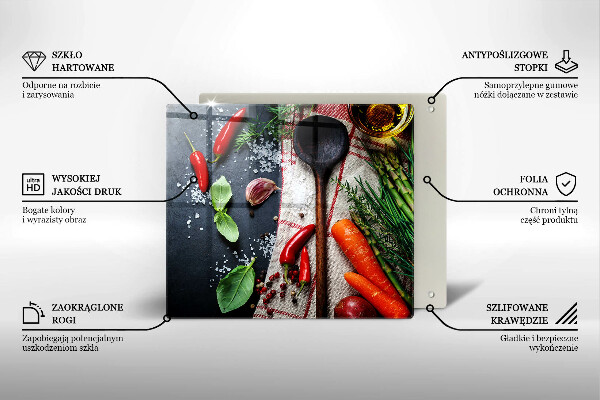 Osłona ściany przy kuchence gazowej Kuchnia jedzenie