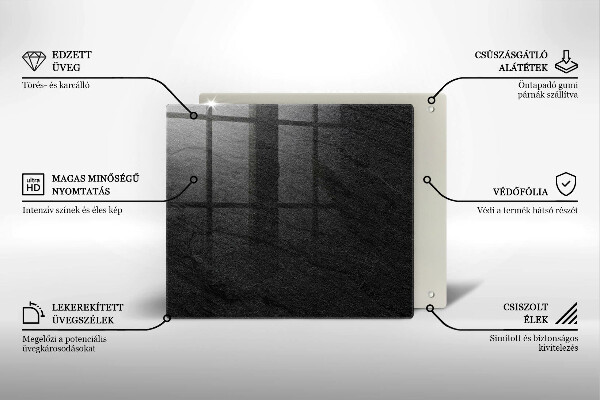 Osłona ściany przy kuchence gazowej Kamień tekstura