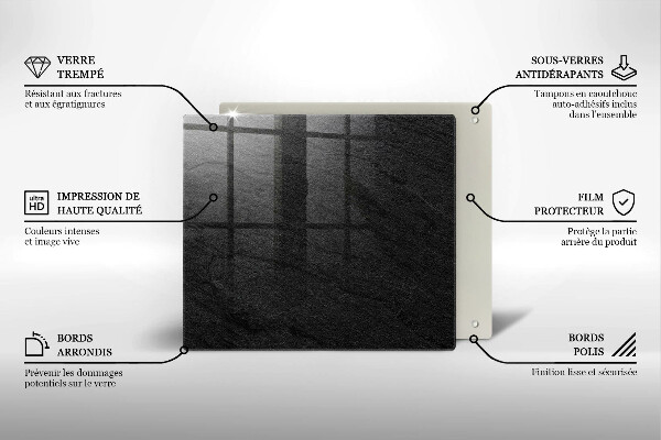 Osłona ściany przy kuchence gazowej Kamień tekstura