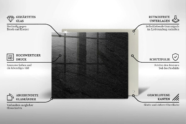 Osłona ściany przy kuchence gazowej Kamień tekstura