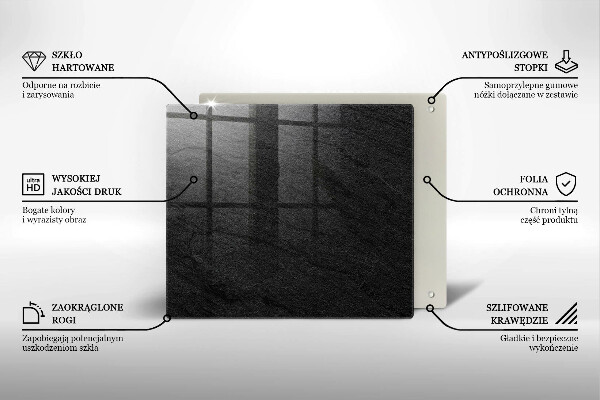 Osłona ściany przy kuchence gazowej Kamień tekstura