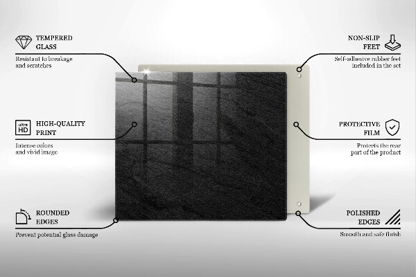 Osłona ściany przy kuchence gazowej Kamień tekstura