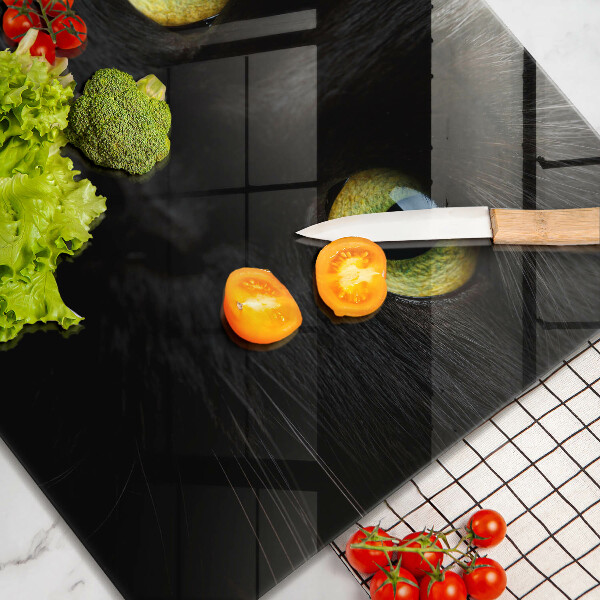 Płyta ochronna na kuchenkę Zwierzę kocie oczy