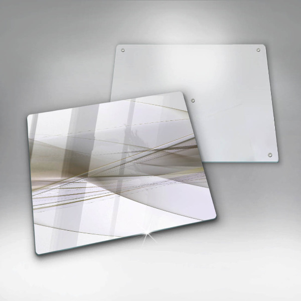 Osłona ściany przy kuchence gazowej Abstrakcja linie design