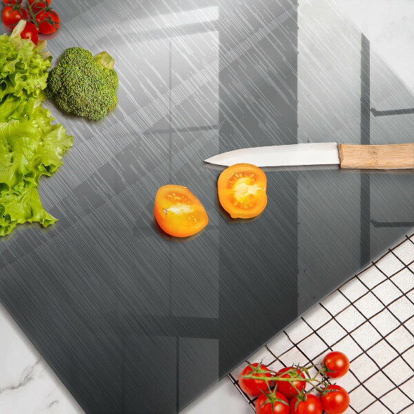 Osłona ściany przy kuchence gazowej Tekstura metal