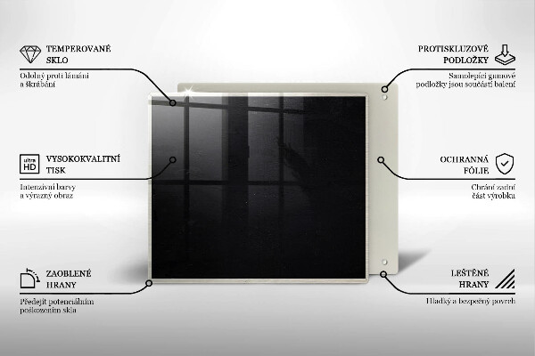 Osłona ściany przy kuchence gazowej Tablica kredowa