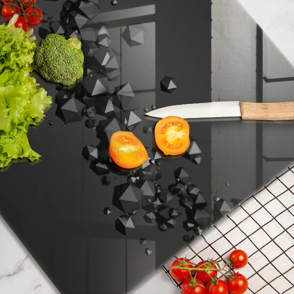 Płyta ochronna na kuchenkę Kształty 3D abstrakcja