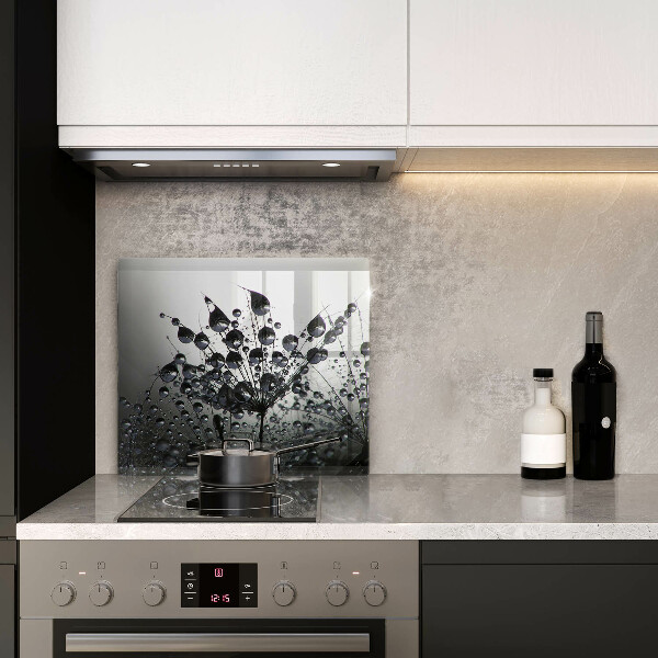 Osłona ściany przy kuchence gazowej Dmuchawce i rosa