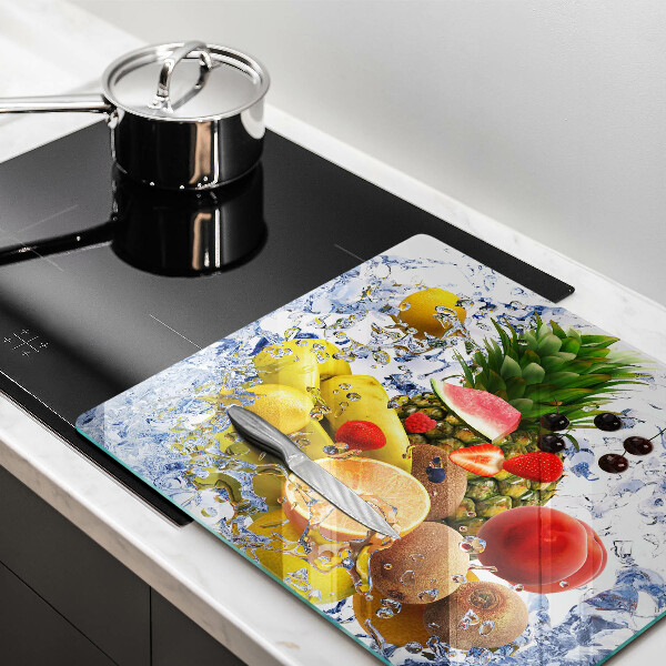 Płyta ochronna na kuchenkę Soczyste owoce i woda