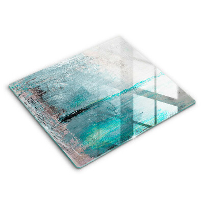 Osłona ściany przy kuchence gazowej Tło abstrakcja farby