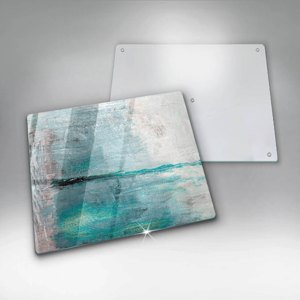 Osłona ściany przy kuchence gazowej Tło abstrakcja farby