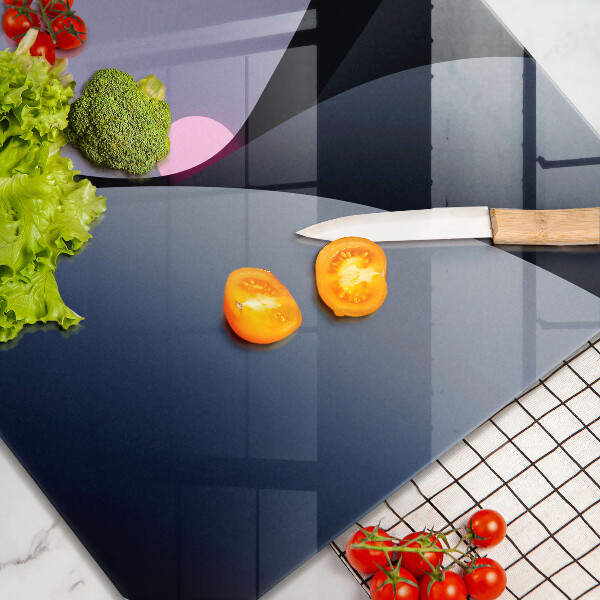 Osłona ściany przy kuchence gazowej Abstrakcja kształty