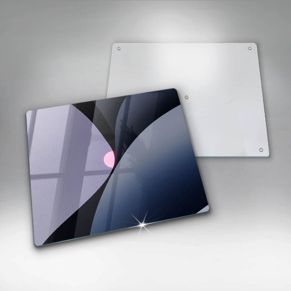 Osłona ściany przy kuchence gazowej Abstrakcja kształty