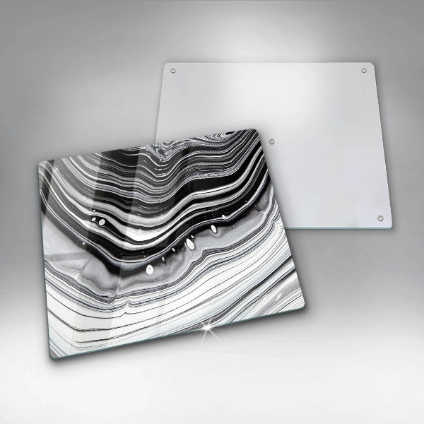 Płyta ochronna na kuchenkę Abstrakcja tusz