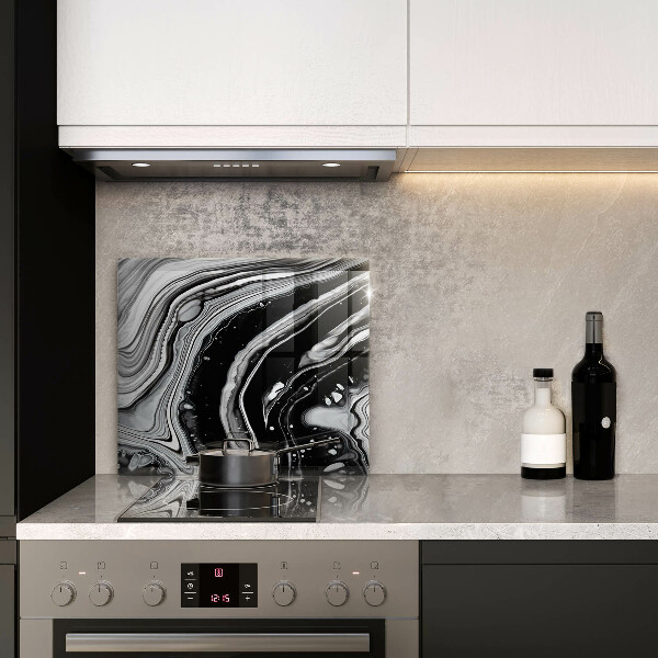 Płyta ochronna na kuchenkę Abstrakcja tusz