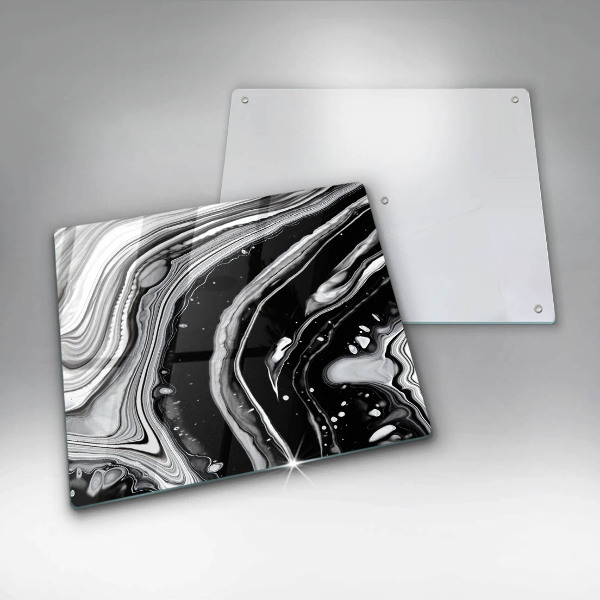 Płyta ochronna na kuchenkę Abstrakcja tusz