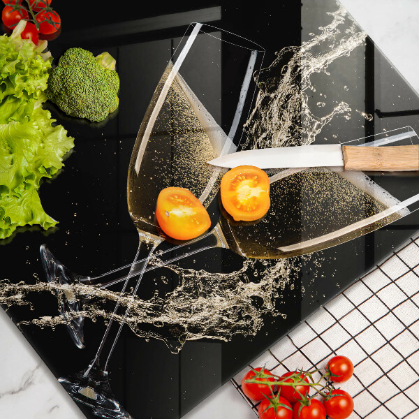 Osłona ściany przy kuchence gazowej Kieliszki szampana