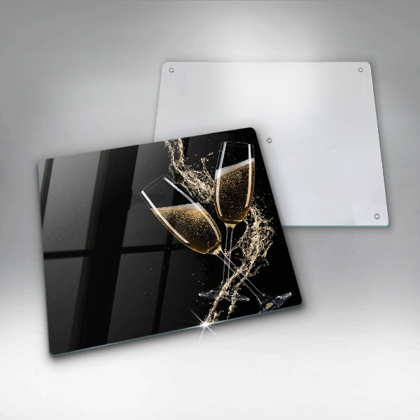 Osłona ściany przy kuchence gazowej Kieliszki szampana