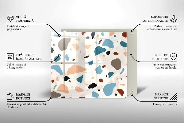 Osłona ściany przy kuchence gazowej Kamień ozdobny gres