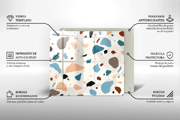 Osłona ściany przy kuchence gazowej Kamień ozdobny gres