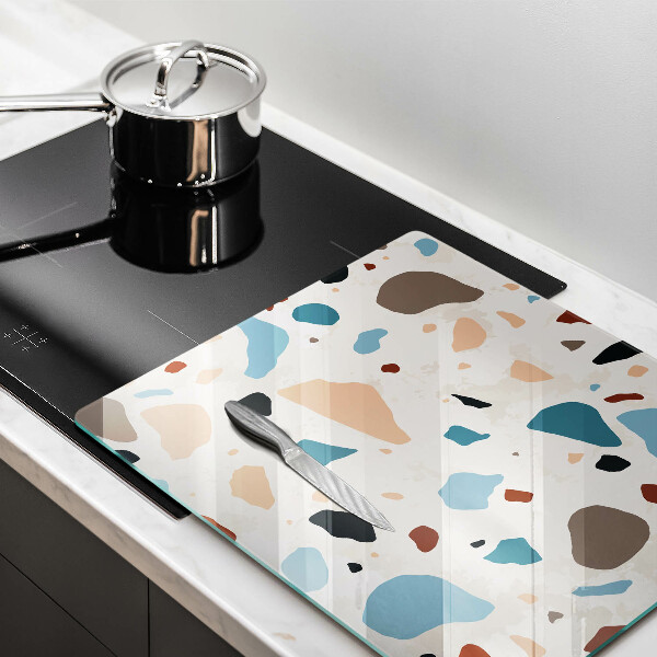 Osłona ściany przy kuchence gazowej Kamień ozdobny gres