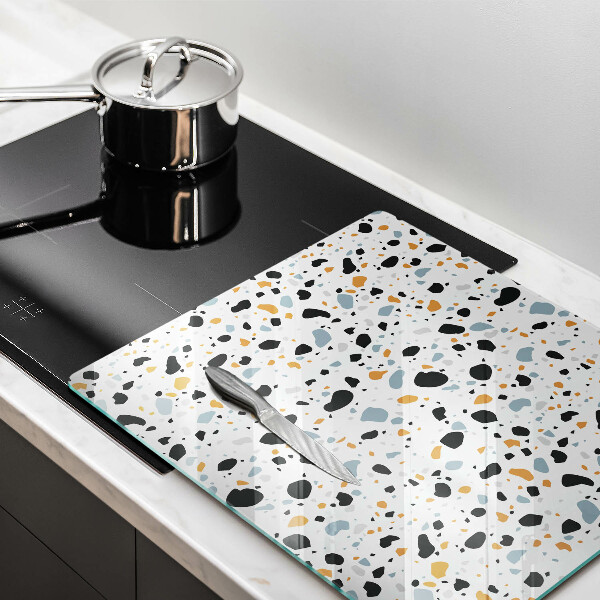 Osłona ściany przy kuchence gazowej Dekoracyjny kamień gres