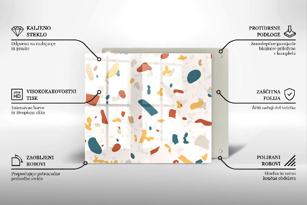 Osłona ściany przy kuchence gazowej Gres dekoracyjny kamień