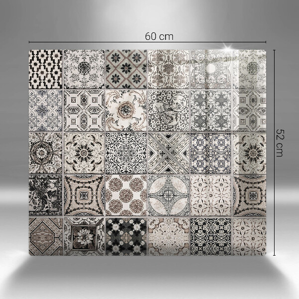 Osłona ściany przy kuchence gazowej Płytki ozdobne kafelki