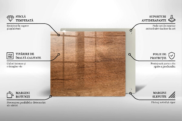 Osłona ściany przy kuchence gazowej Drewno tekstura
