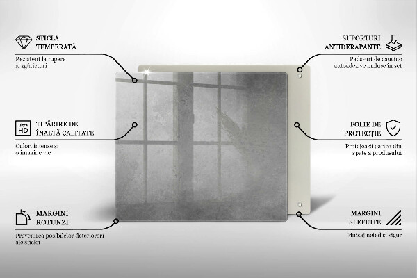 Płyta ochronna na kuchenkę Tło tekstura beton