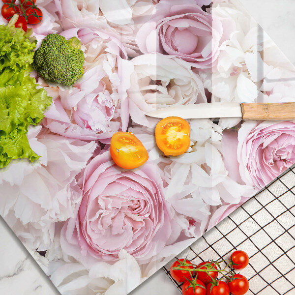 Osłona ściany przy kuchence gazowej Bukiet piwonii