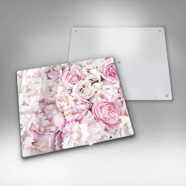 Osłona ściany przy kuchence gazowej Bukiet piwonii