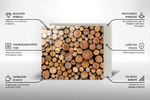 Osłona ściany przy kuchence gazowej Pnie drzew