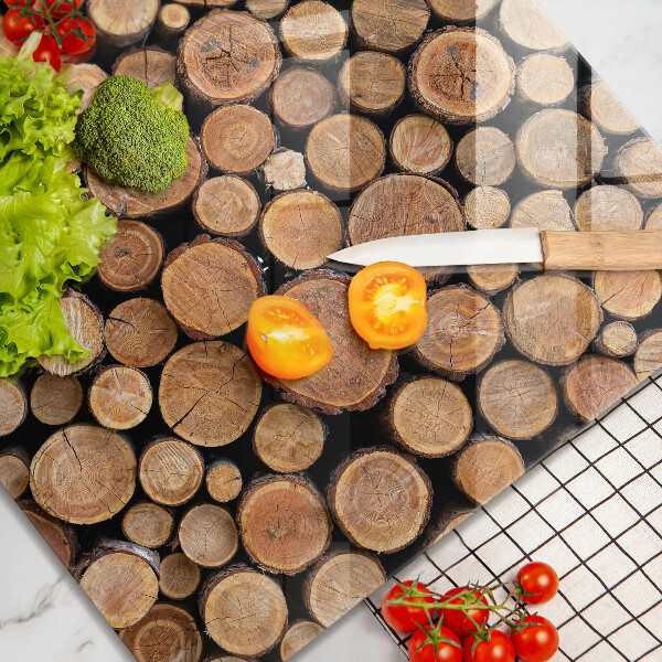 Osłona ściany przy kuchence gazowej Pnie drzew