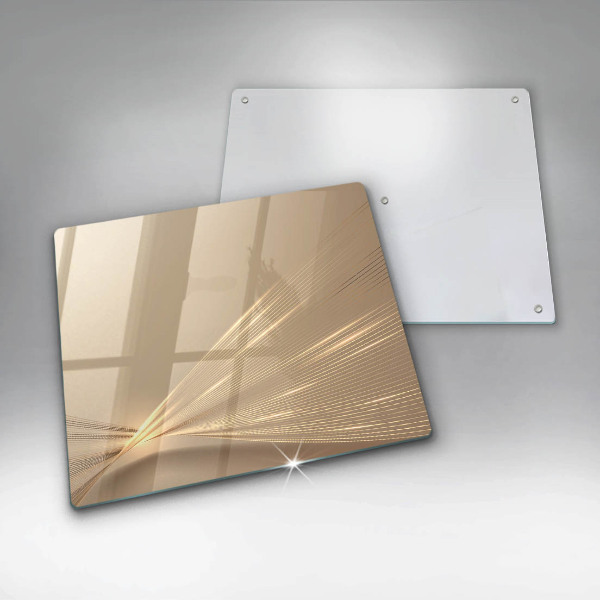 Osłona ściany przy kuchence gazowej Nowoczesna abstrakcja