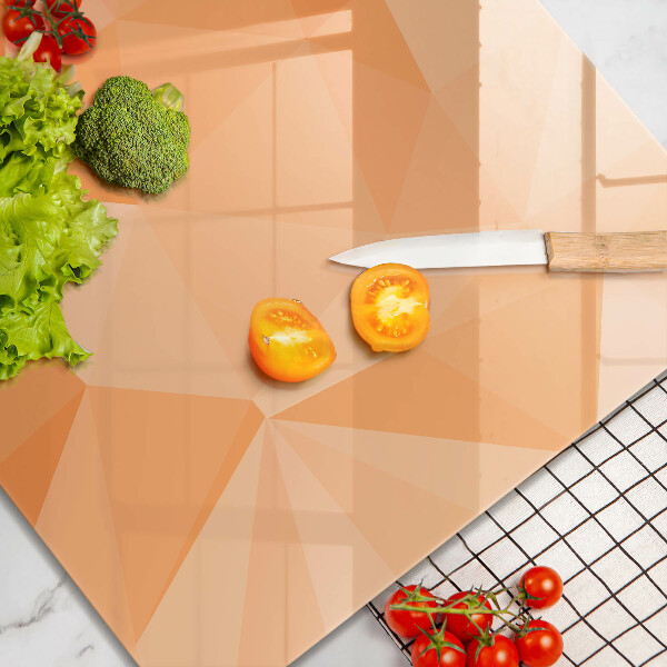 Osłona ściany przy kuchence gazowej Geometryczne tło