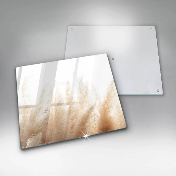 Osłona ściany przy kuchence gazowej Trawa pampasowa