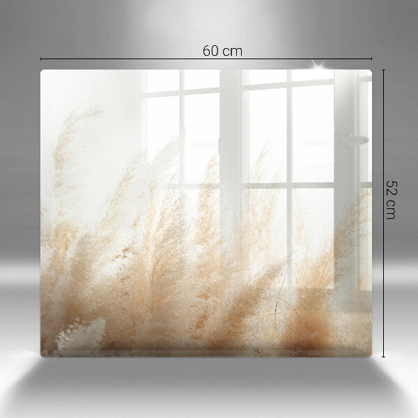 Osłona ściany przy kuchence gazowej Trawa pampasowa