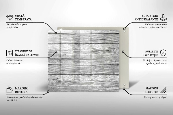 Osłona ściany przy kuchence gazowej Drewno stare deski