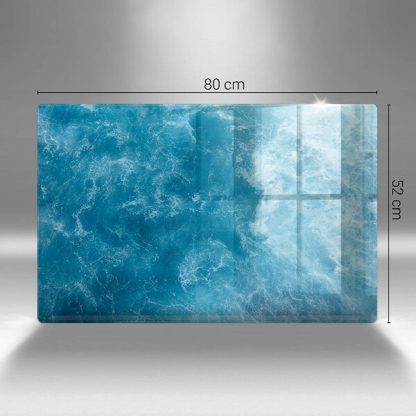 Osłona na płytę indukcyjną Błękitna woda