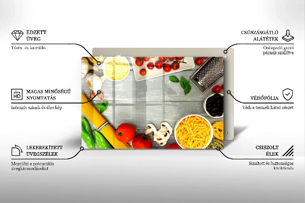 Osłona na płytę indukcyjną Kuchnia jedzenie
