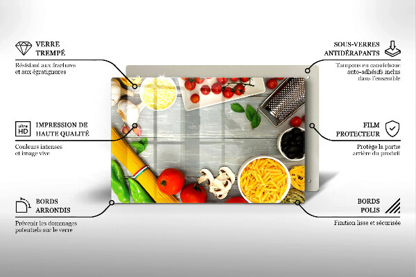 Osłona na płytę indukcyjną Kuchnia jedzenie