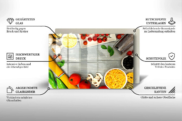 Osłona na płytę indukcyjną Kuchnia jedzenie