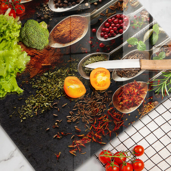 Płyta ochronna na indukcję Łyżki z przyprawami