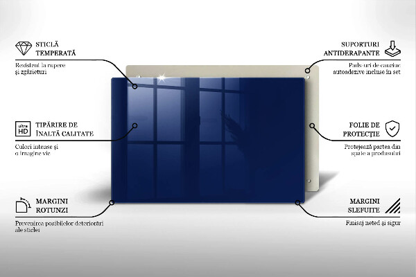 Osłona płyty indukcyjnej Kolor niebieski