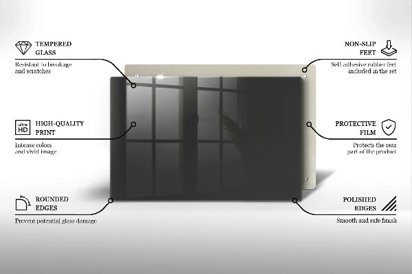 Osłona płyty indukcyjnej Kolor szary