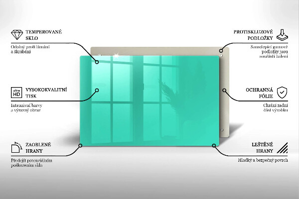 Osłona płyty indukcyjnej Kolor zielony