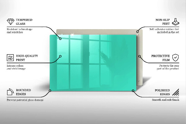 Osłona płyty indukcyjnej Kolor zielony