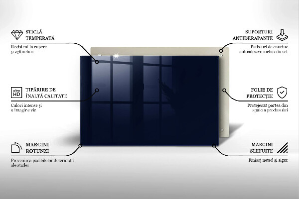 Osłona płyty indukcyjnej Kolor granatowy